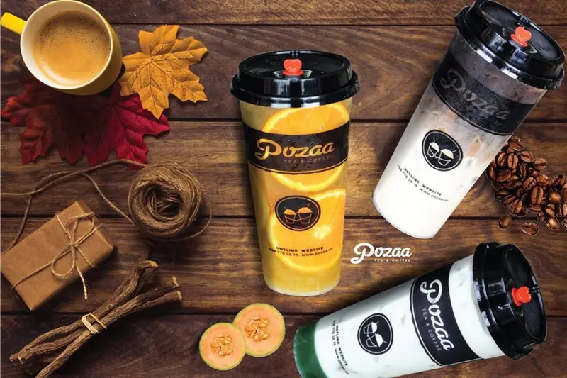 pozaa tea quảng ngãi chính thức khai trương