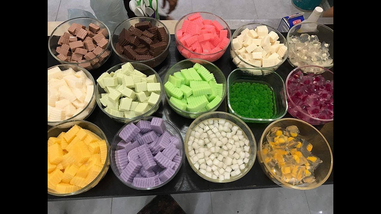 Cách làm trà sữa thạch rau câu phô mai “dai & ngon”
