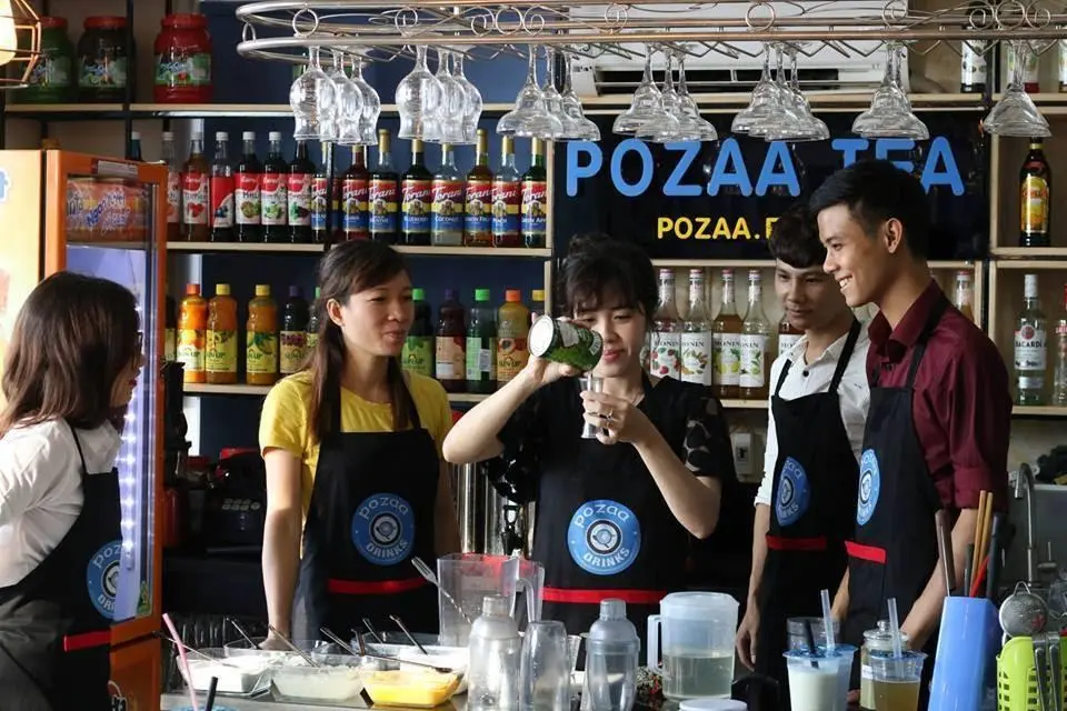 trà sữa Pozaa