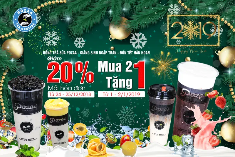 Khuyến mại Pozaa Tea