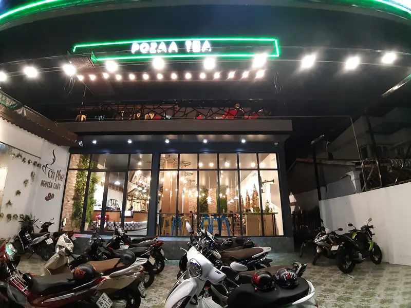 Hình ảnh nhượng quyền trà sữa Pozaa Tea tại Trà Vinh.