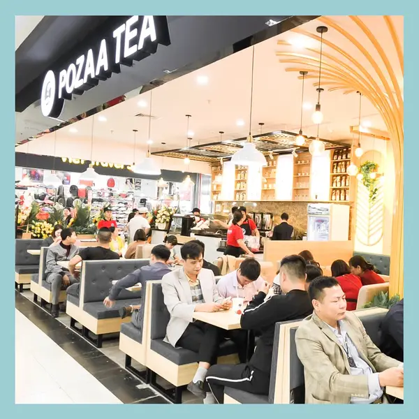 Hình ảnh nhượng quyền trà sữa Pozaa Tea tại Phú Thọ