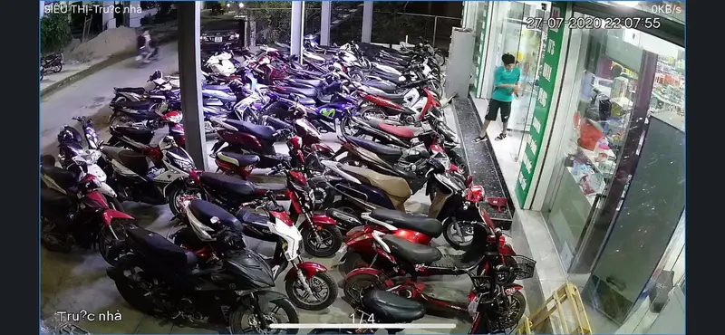 Hình ảnh chỗ để xe cho khách tại quán trà sữa pozaa Tea.