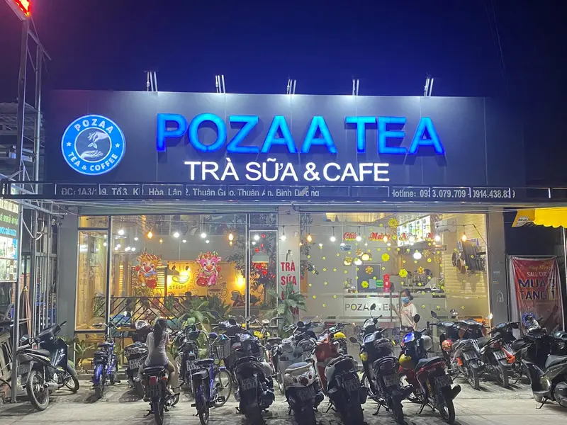 Trà sữa POZAA TEA tại Bình Dương