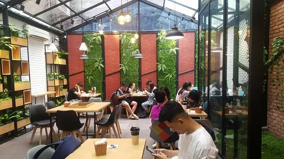 Hình ảnh không gian quán trà sữa Pozaa Tea.