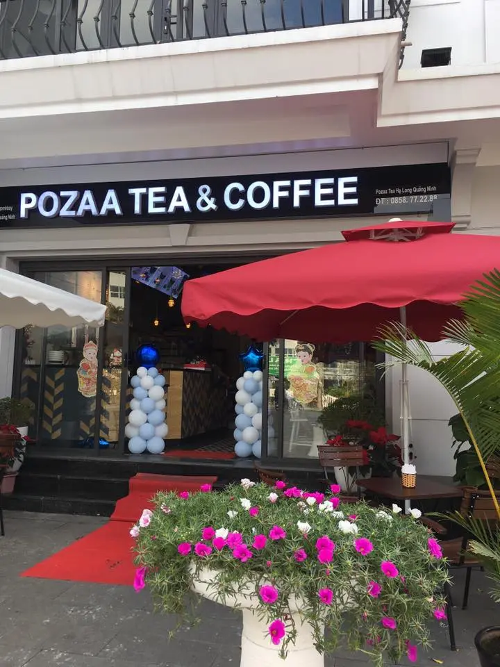 Hình ảnh nhượng quyền thương hiệu trà sữa Pozaa Tea tại Quảng ninh