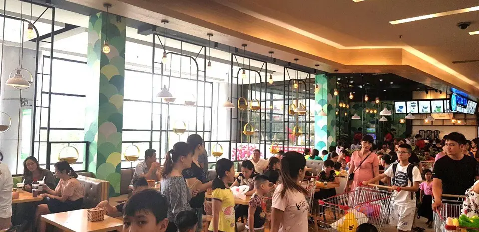 Hình ảnh không gian bên trong quoán trà sữa Pozaa Tea
