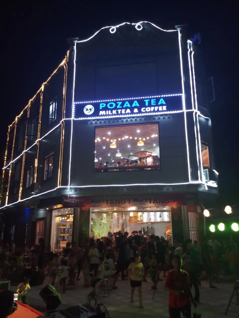 Hình ảnh nhượng quyền trà sữa Pozaa Tea tại Kiên Giang.
