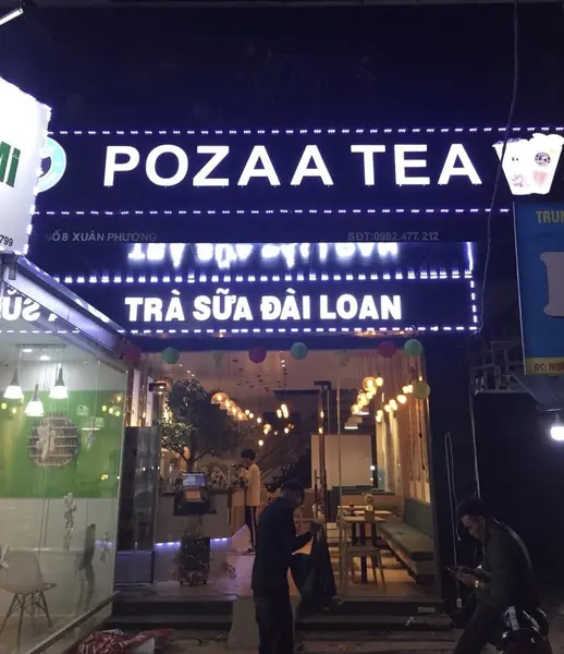 hình ảnh nhượng quyền trà sữa Pozaa Tea tại Tiền Giang.