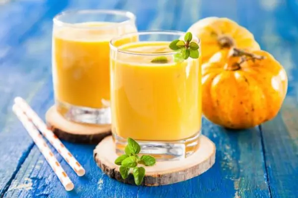 Nấu sữa bí đỏ thơm ngon