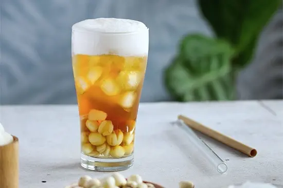 Thành phẩm trà sen cực thơm ngon