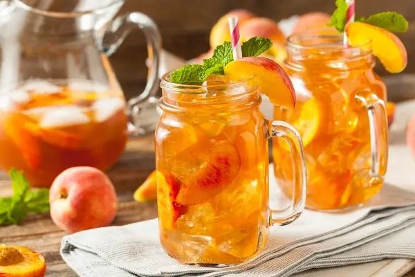 Trà đào cam sả