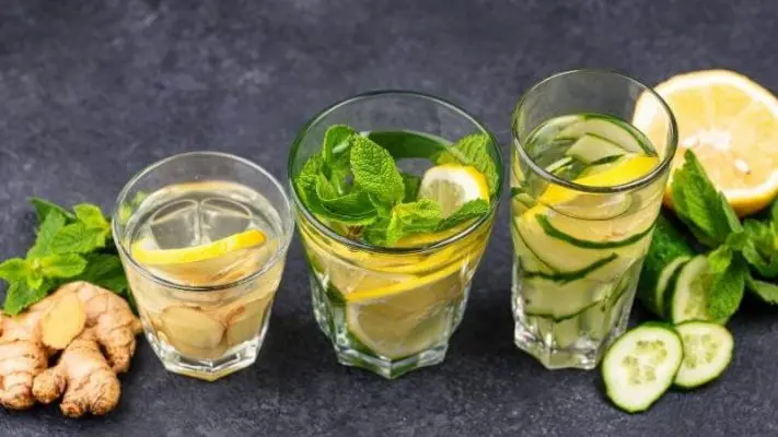 Công thức trà detox