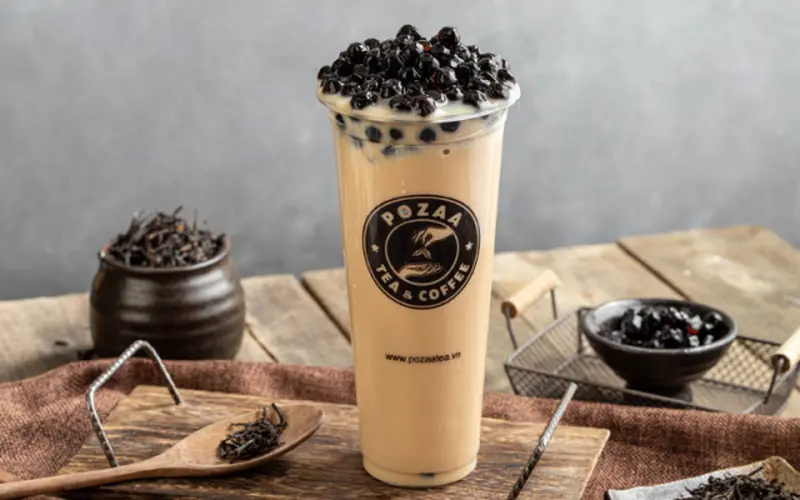 hồng trà sữa