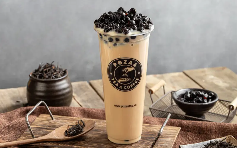 hồng trà sữa