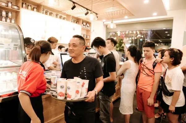 chi phí mở quán cà phê