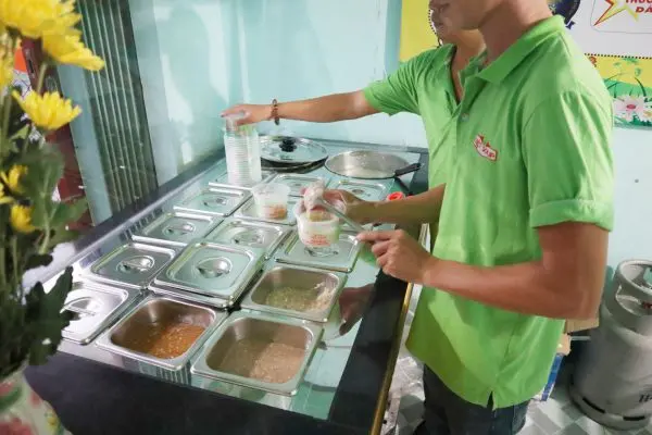 kinh doanh cháo dinh dưỡng