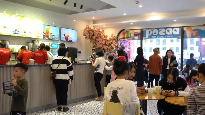 nhượng quyền trà sữa pozaa tea