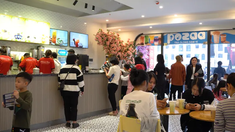 nhượng quyền trà sữa pozaa tea