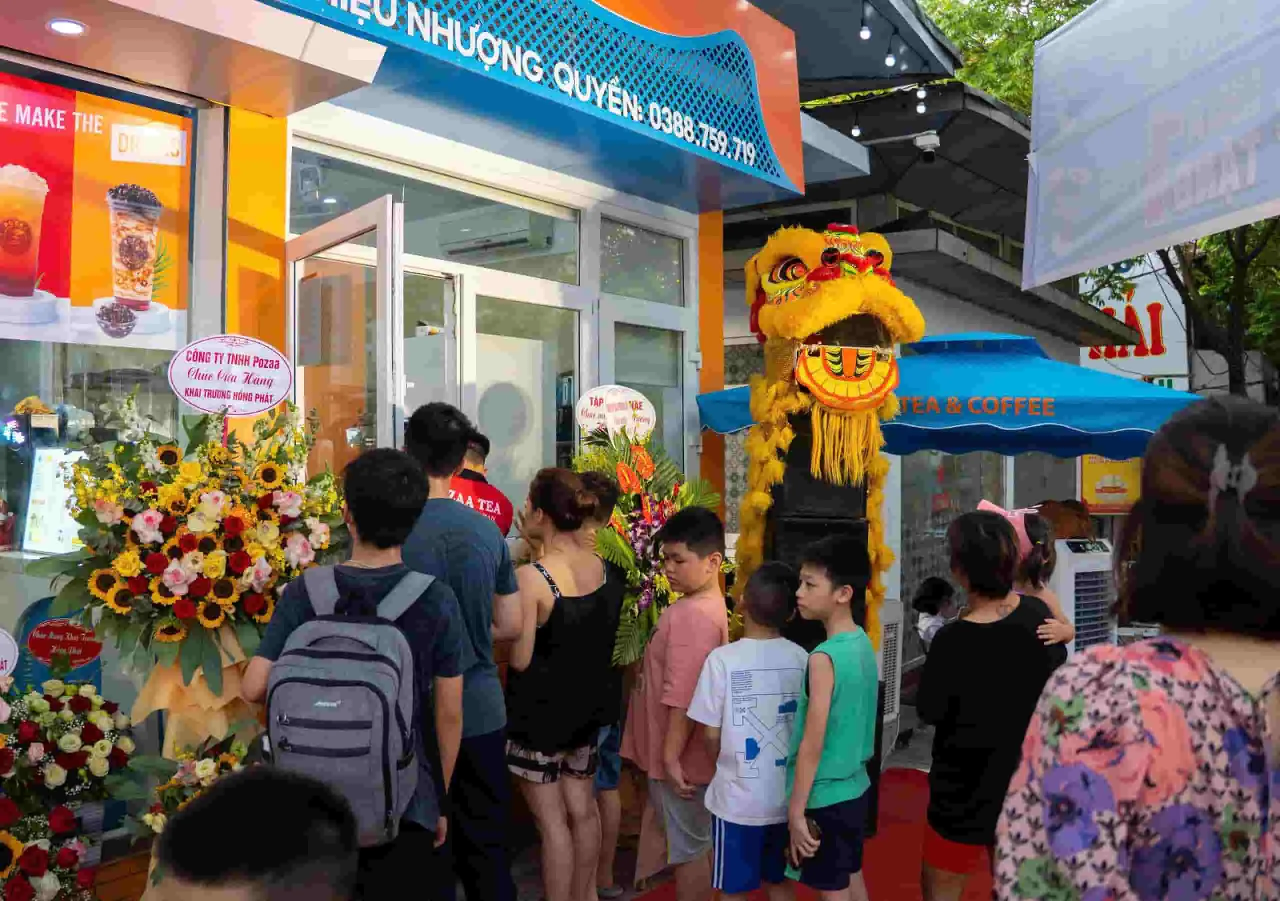 Pozaa Tea đồng loạt khai trương cửa hàng trà sữa mới