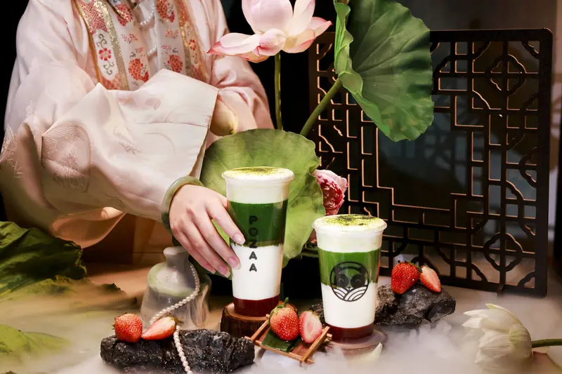matcha latte vị dâu tây ngon nhất hà nội